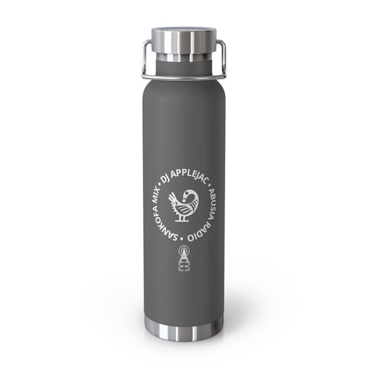 Abusia Radio DJ Applejac Sankofa Insulated Bottle