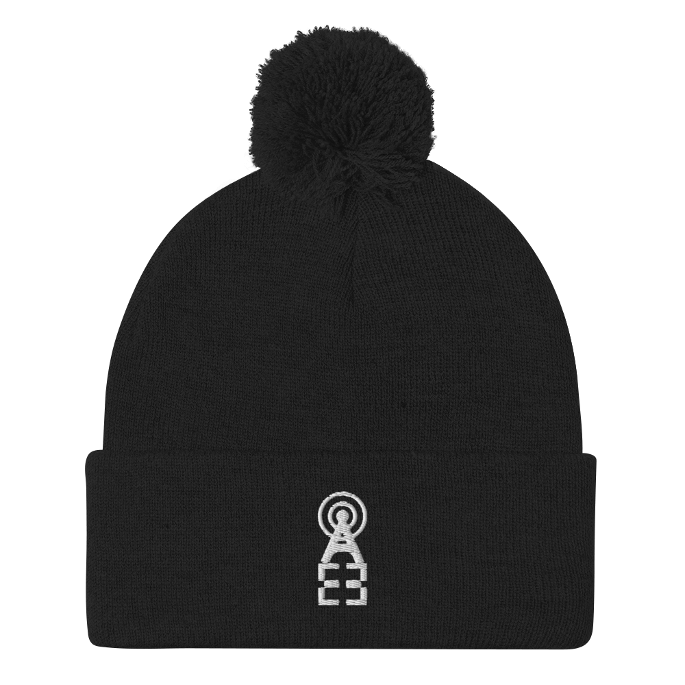 Abusia Radio Pom-Pom Beanie