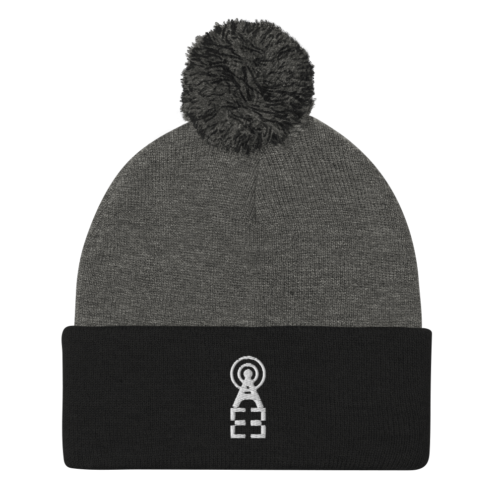 Abusia Radio Pom-Pom Beanie