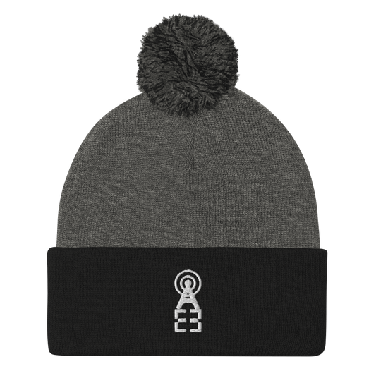 Abusia Radio Pom-Pom Beanie