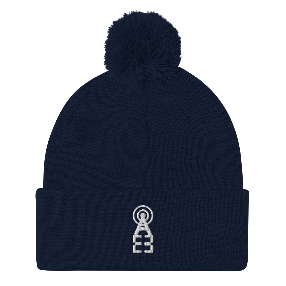 Abusia Radio Pom-Pom Beanie