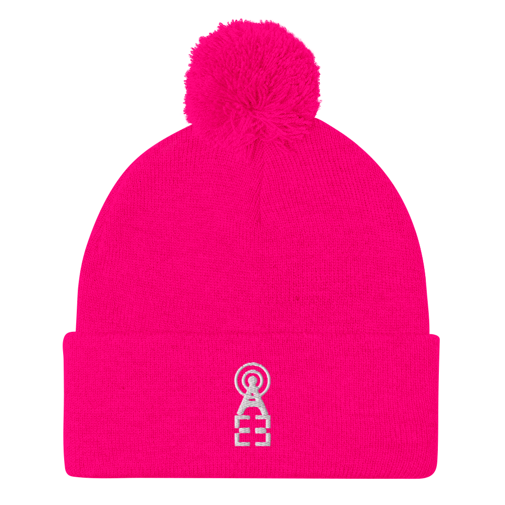 Abusia Radio Pom-Pom Beanie