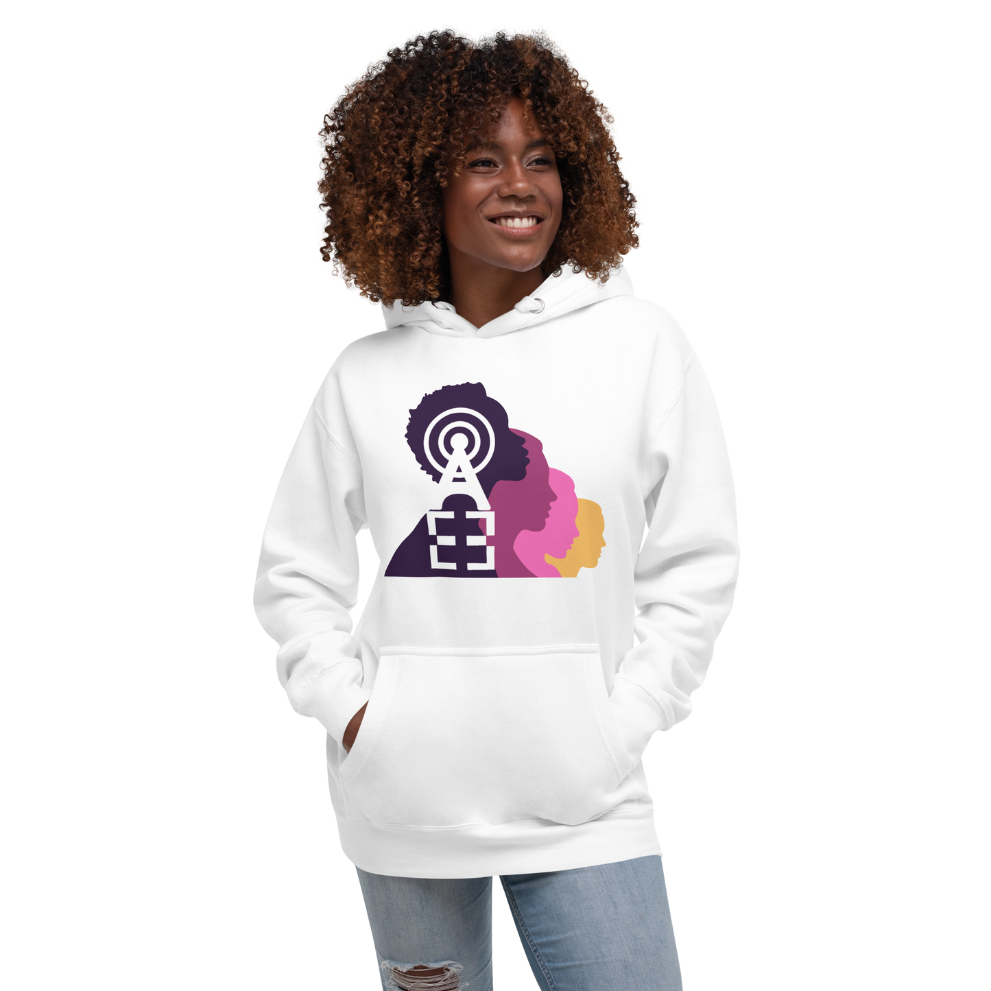 Abusia Radio BHM White Hoodie 03